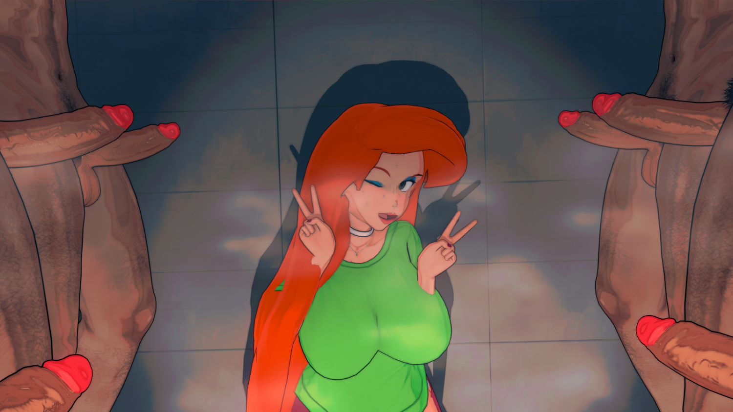 Cousin Mel (Grandma Got Run Over by a Reindeer) Koikatsu! Hentai Pics #GRa3DsJR