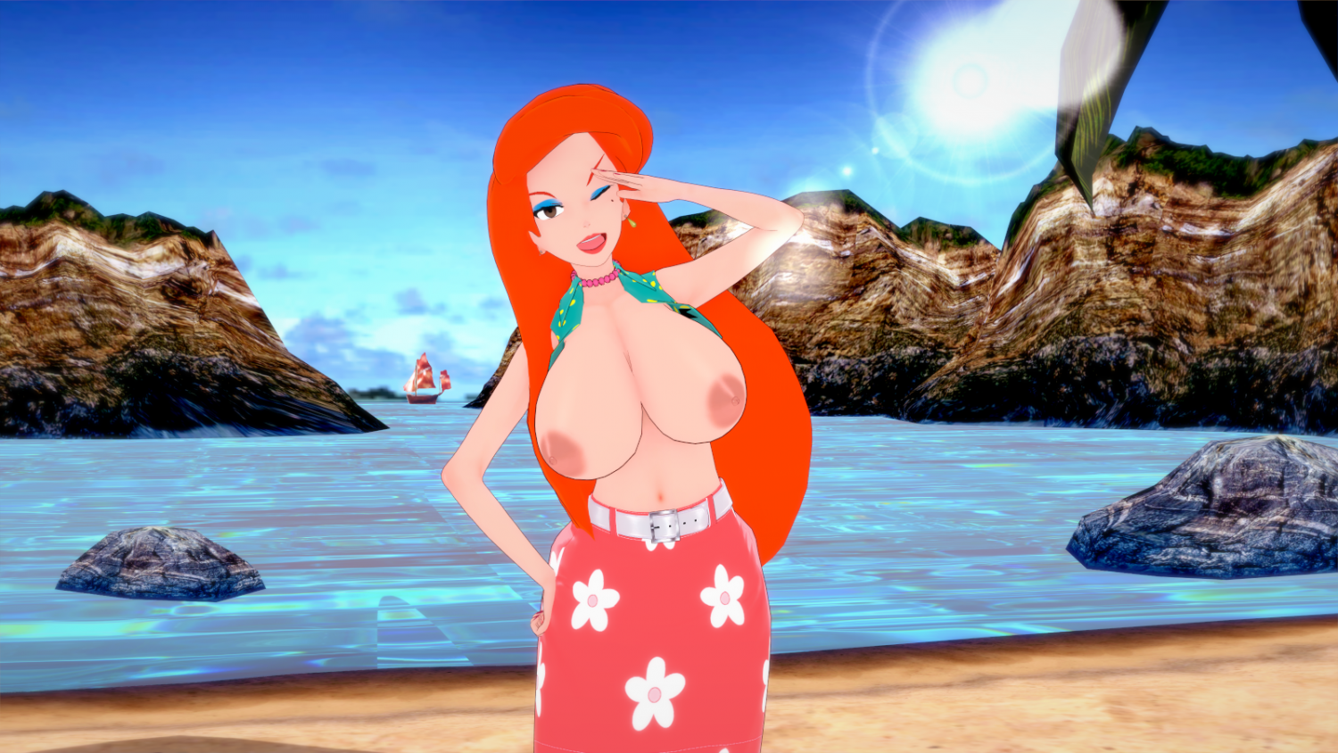 Cousin Mel (Grandma Got Run Over by a Reindeer) Koikatsu! Hentai Pics #JZX0gCBb